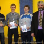 2012 metų Lietuvos šachmatų čempionato (B18) nugalėtojai