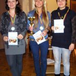 greitųjų šachmatų 2011 m. Lietuvos čempionatas, Dominyka Batkovskytė, Viktorija Beinoraitė, Salomėja Zaksaitė