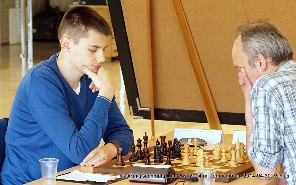 Titas Stremavičius; klasikinių šachmatų Lietuvos 2014 m. čempionatas